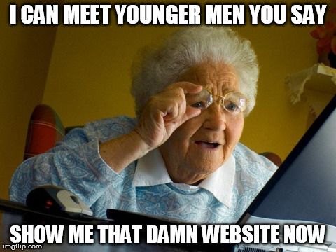 Younger men meet 